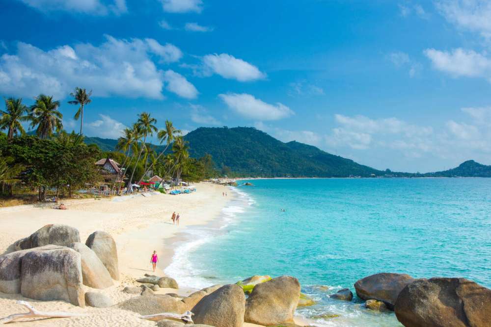 Plage Lamai à Koh Samui